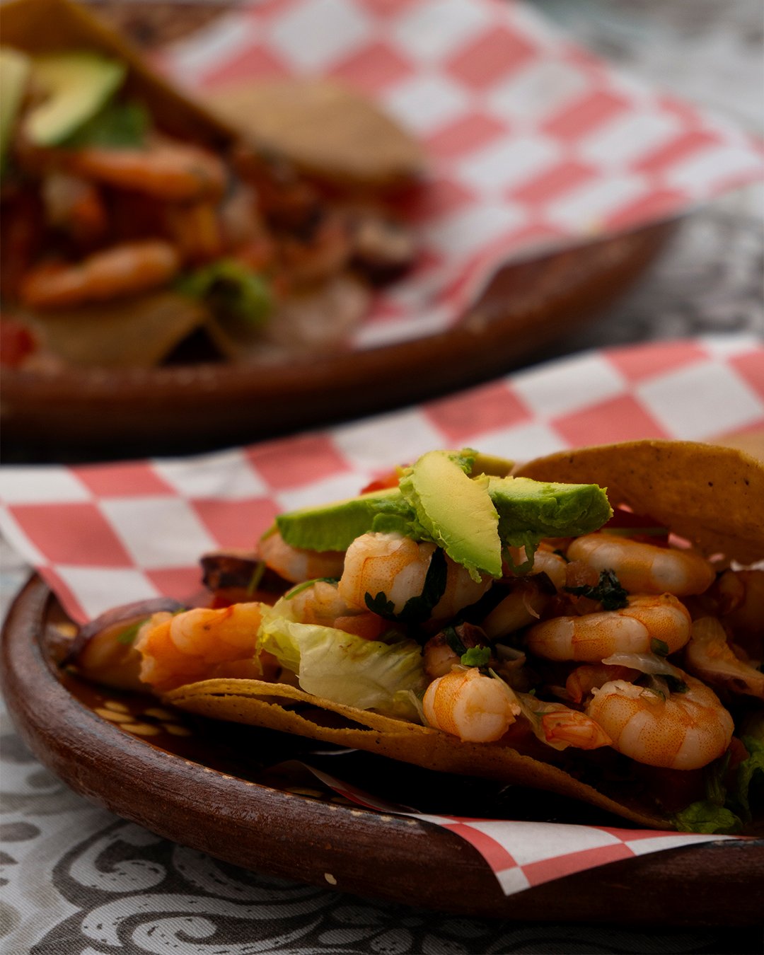 Tostadas de Camaron